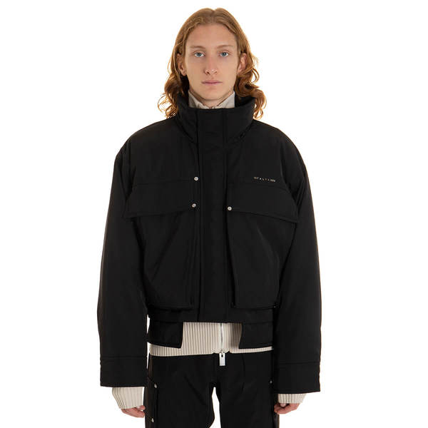 1017 ALYX 9SM Men Aviator Jacket - Black | Garmentory