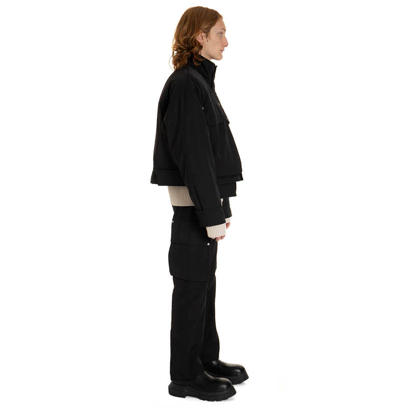 登坂広臣着＜1017 ALYX 9SM＞ AVIATOR JKT XL 1017 ALYX 9SM Men Aviator Jacket - Black | Garmentory
