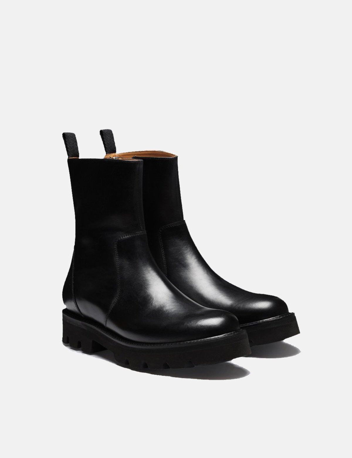 Grenson Darren Pull Up Boot - Black | Garmentory