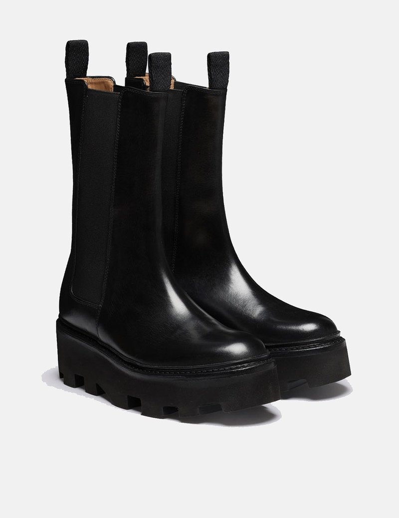 Grenson Womens Doris Boot Black Garmentory