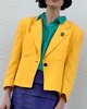 Vintage Blazer - Banana Yellow - Thumbnail 1