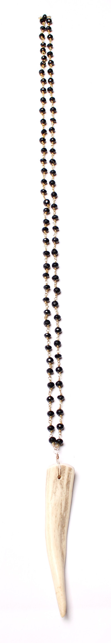 James and Jezebelle Spinel and Antler Necklace James and Jezebelle Spinel and Antler Necklace