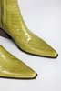 "INTENTIONALLY __________." Hillary Heeled Boot - Apple - Thumbnail 4