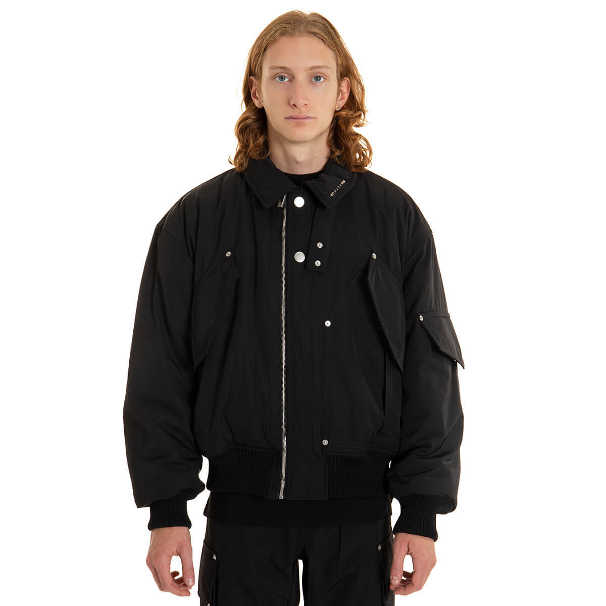 1017 ALYX 9SM Flight Bomber Jacket - Black | Garmentory