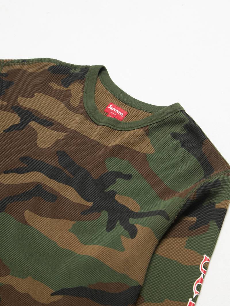 PRE - LOVED] Supreme Woodland Camo Sweatshirt | Garmentory