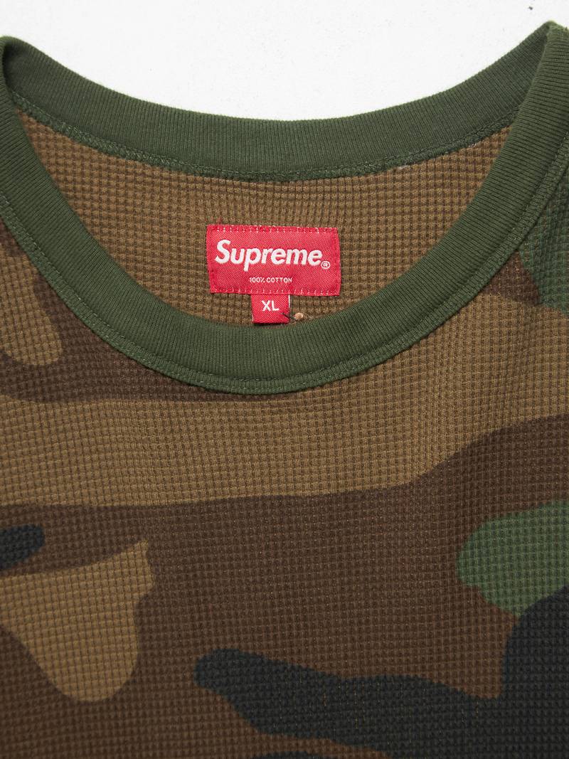 PRE - LOVED] Supreme Woodland Camo Sweatshirt | Garmentory