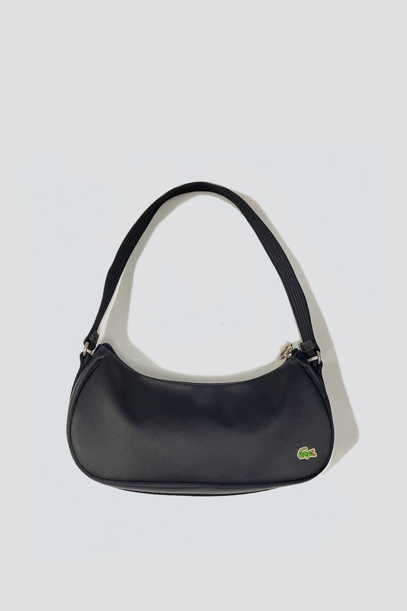 Vintage Lacoste Shoulder Bag Black on Garmentory