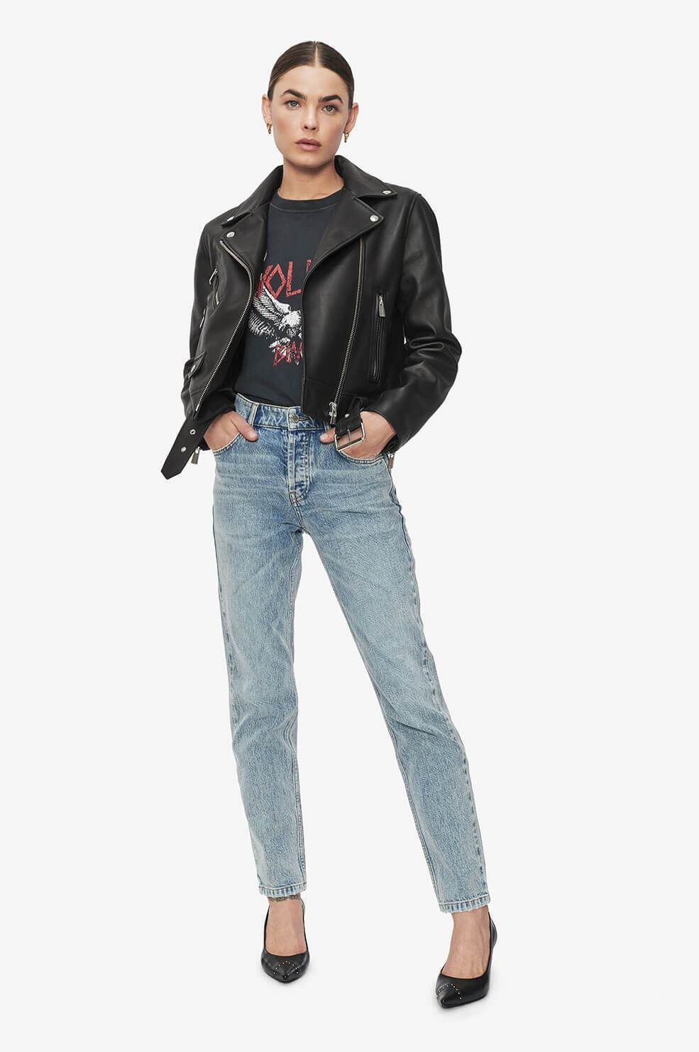 Garmentory Anine Bing Benjamin Moto Jacket Anine Bing Leather