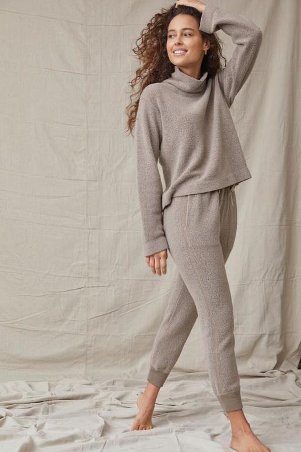Bella Dahl Easy Turtleneck - Concrete