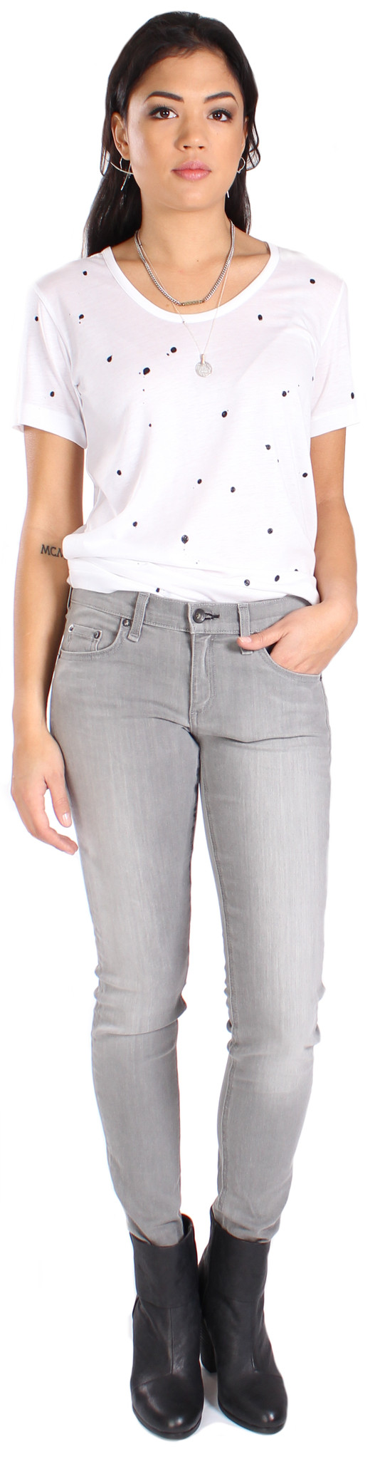 Rag & Bone The Dre Jean in Aged Grey Rag & Bone The Dre Jean in Aged Grey