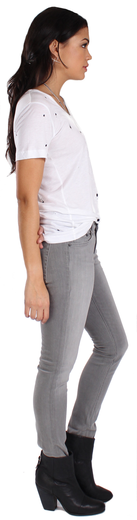 Rag & Bone The Dre Jean in Aged Grey Rag & Bone The Dre Jean in Aged Grey
