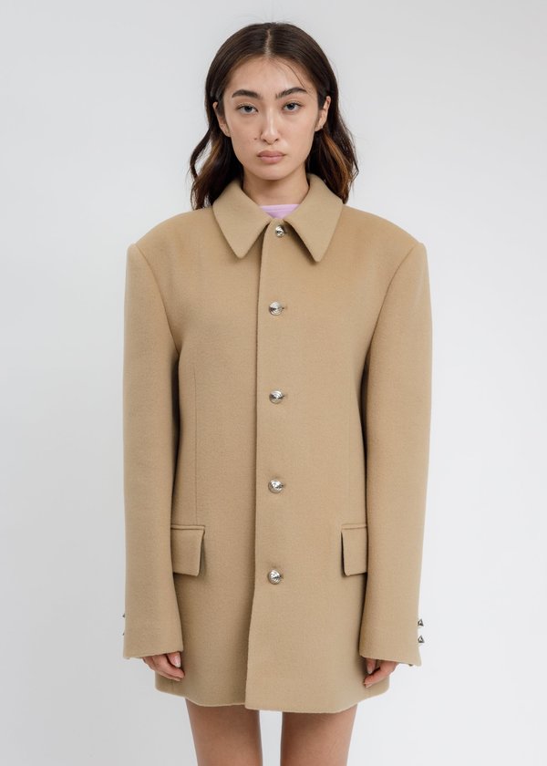 Sutton Beige Collared Blazer