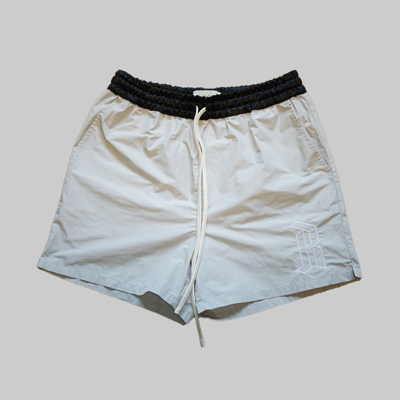 Reborn Garments Gym Shorts - Cream