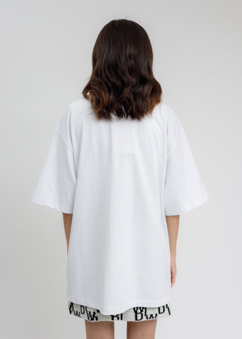 トップス WE11DONE / Patched Mirror Logo / SIZE:S Black-Mirror-Logo-T-Shirt-