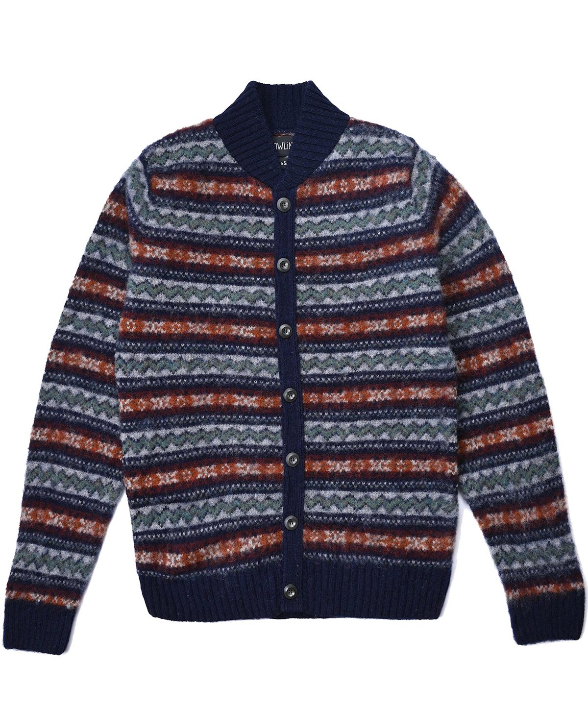Howlin' BACK TO BASICS CARDIGAN - NAVY - Image 3 of 3
