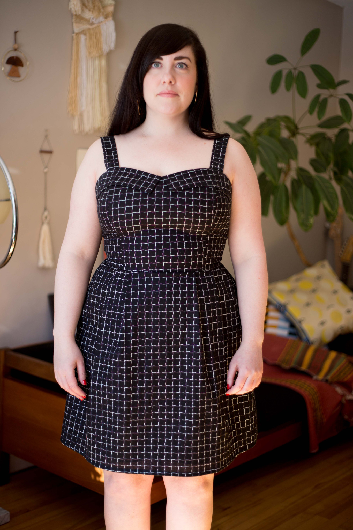 Birds of North America Weebill Dress (Chainlink) | Garmentory