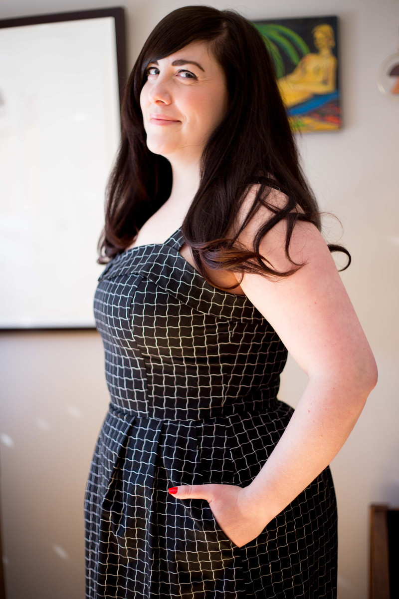 Birds of North America Weebill Dress (Chainlink) | Garmentory