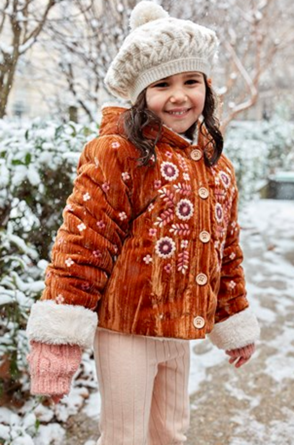 Kids Louise Misha Dalia Jacket - Caramel | Garmentory