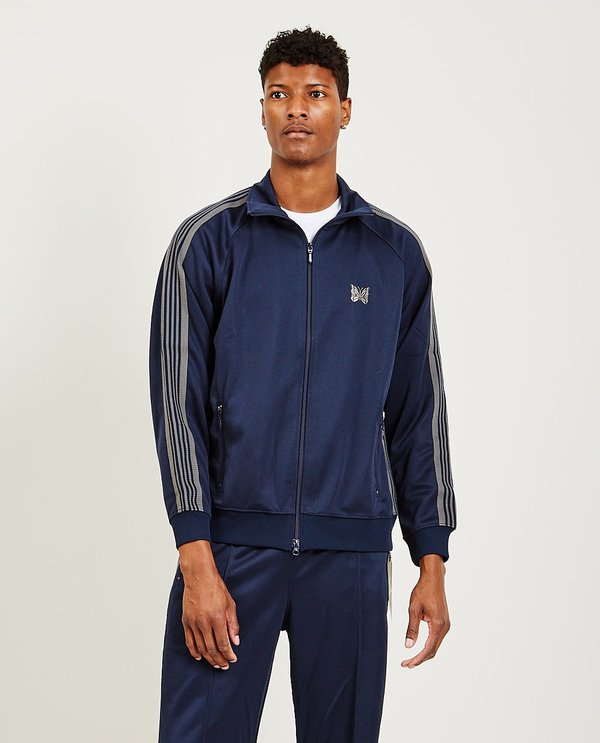 Needles Track Poly Smooth Jacket - Navy | Garmentory