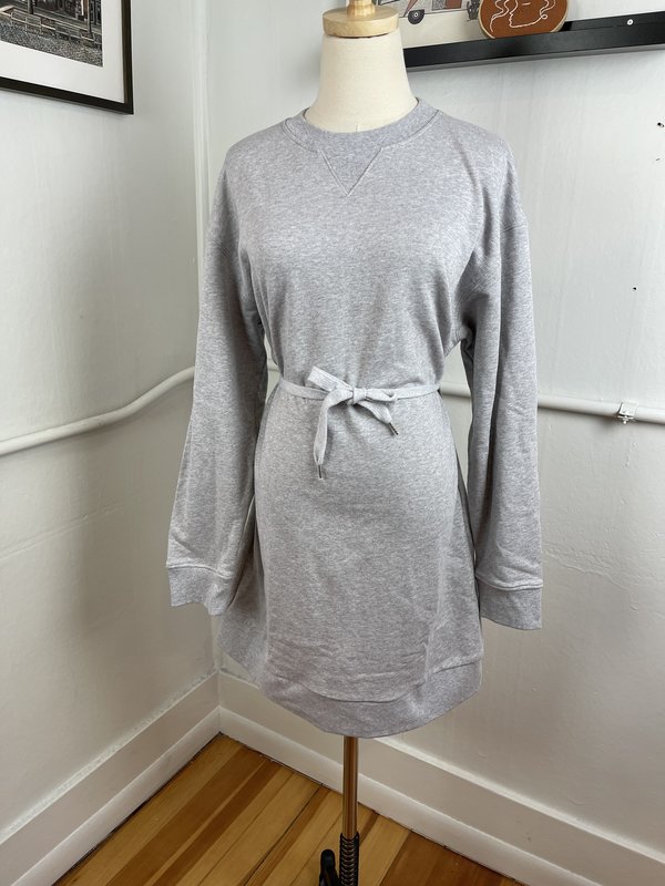 Tibi Cut-Out Sweatshirt Dress 