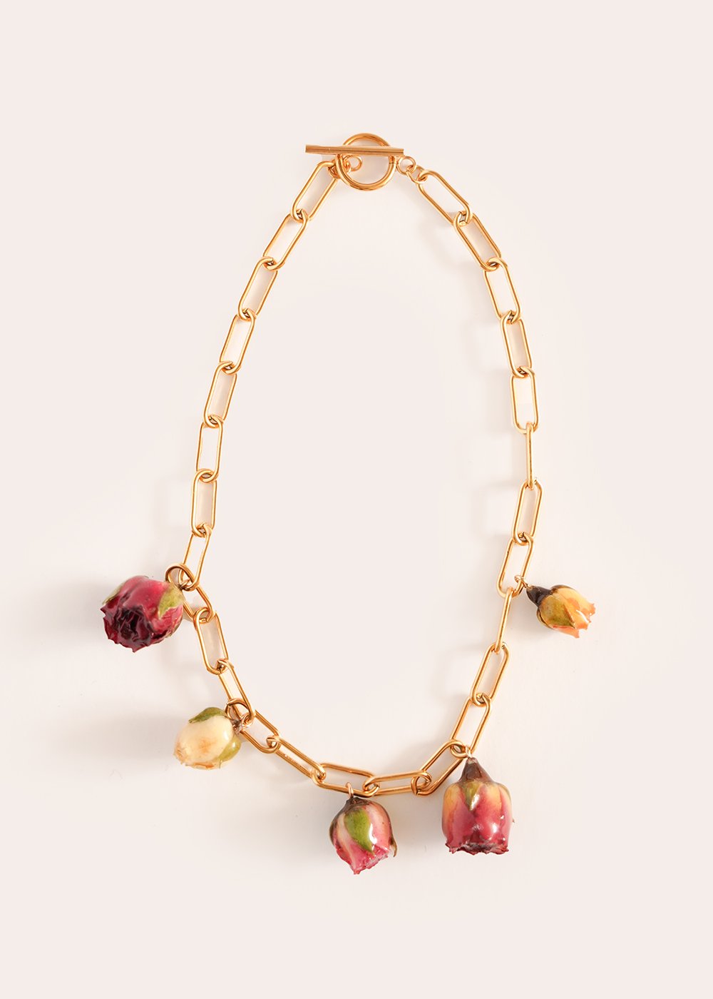 Rosebuds Chain Necklace Garmentory