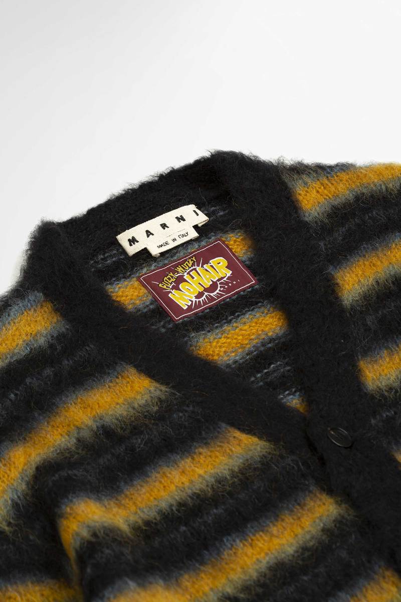 Marni V-neck Cardigan - black