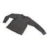 National Athletic Goods Gym Mock Twist Jersey Tee - Black Heather - Thumbnail 3