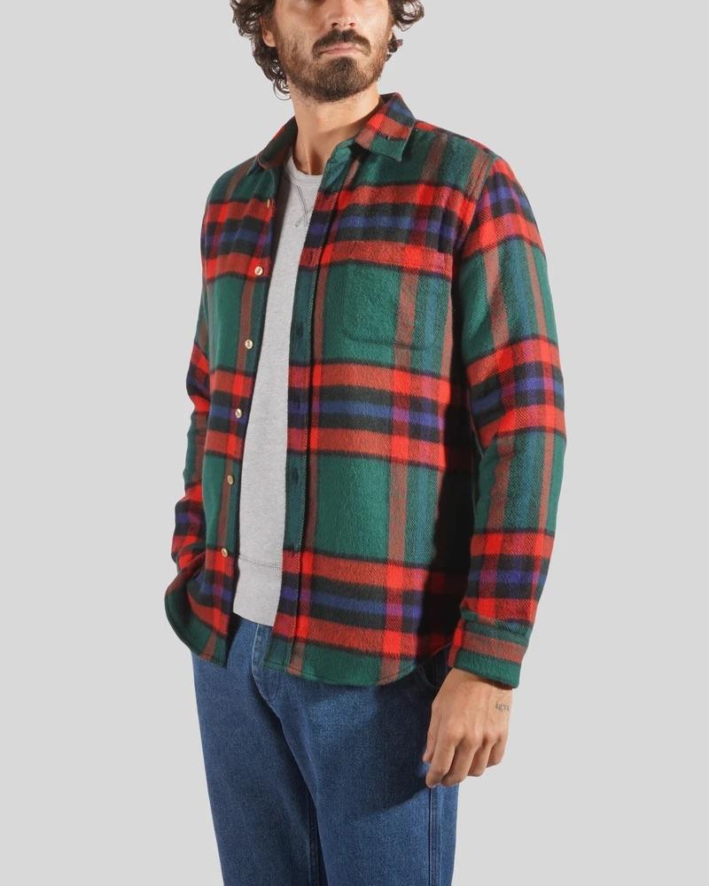 PORTUGUESE FLANNEL Winter Blanket Check Shirt multi Garmentory