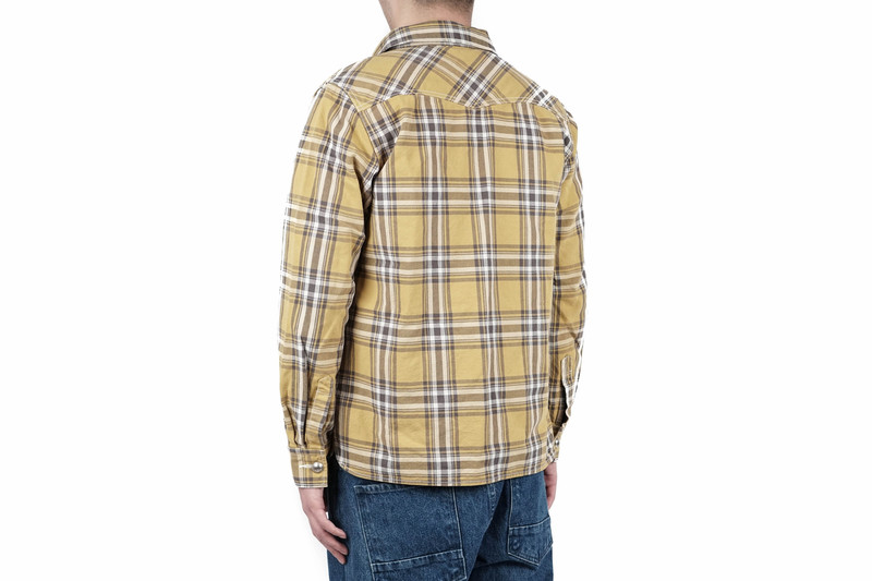 Remi Relief 12OZ CPO CHECK JACKET - YELLOW