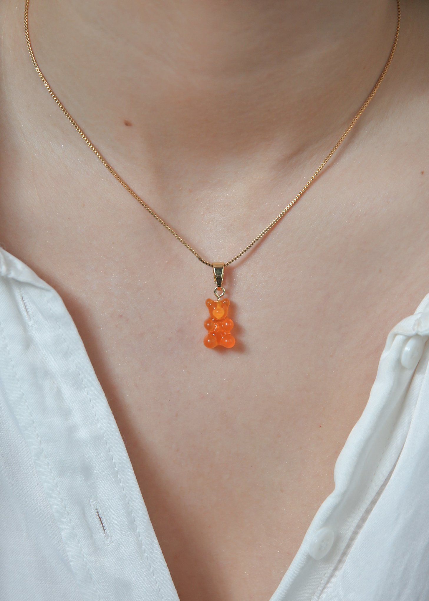 CRYSTAL HAZE ◆ PENDANT_NOSTALGIA BEAR CLASSIC FANTA Crystal Haze Nostalgia Bear Pave Pendant-Fanta – October Forest