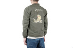 Remi Relief NYLON 66 TIGER BOMBER JACKET - KHAKI - Thumbnail 3