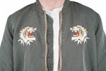 Remi Relief NYLON 66 TIGER BOMBER JACKET - KHAKI - Thumbnail 5
