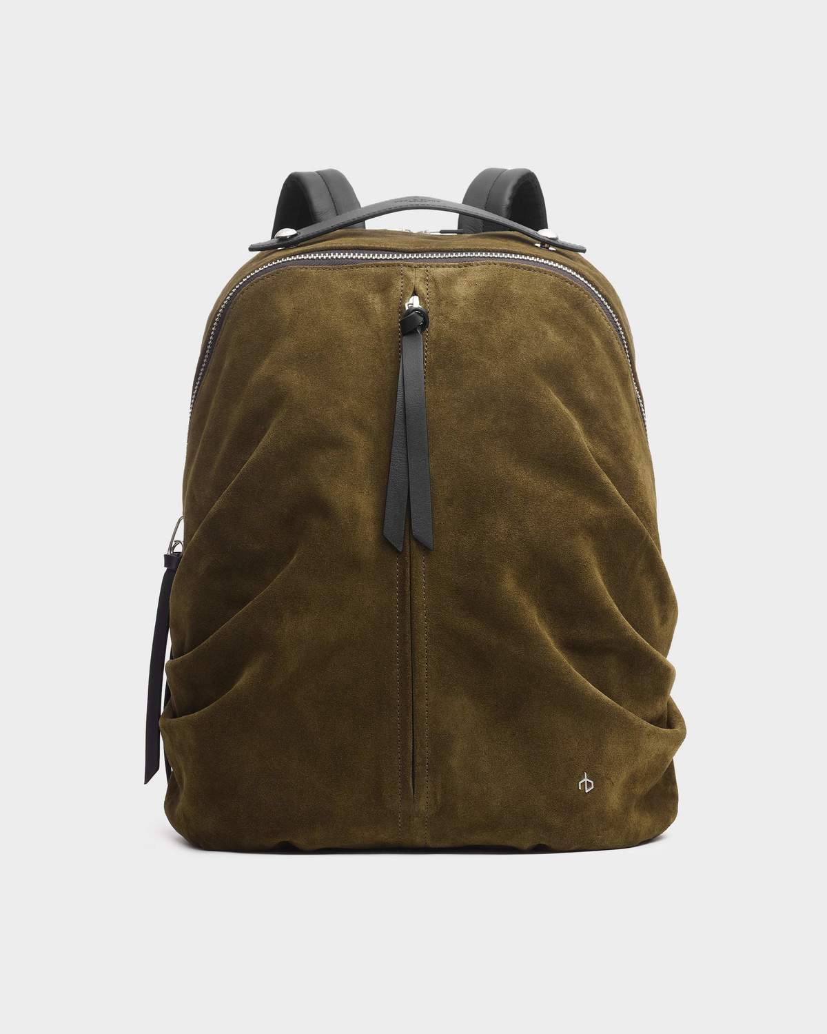 unisex Rag & Bone Commuter Backpack - Suede Olive Night 