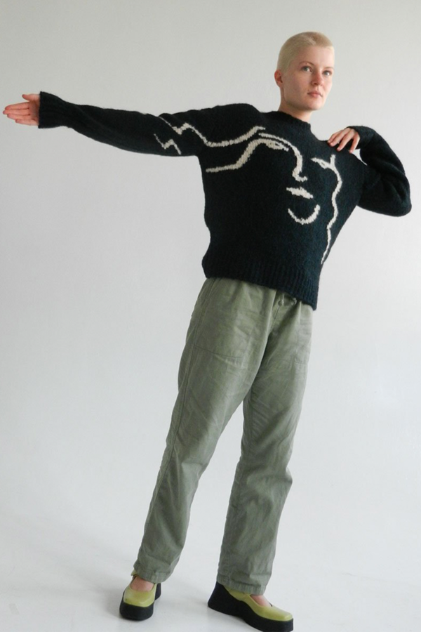 Paloma Wool Wink Anita Sweater - Dark Green | Garmentory