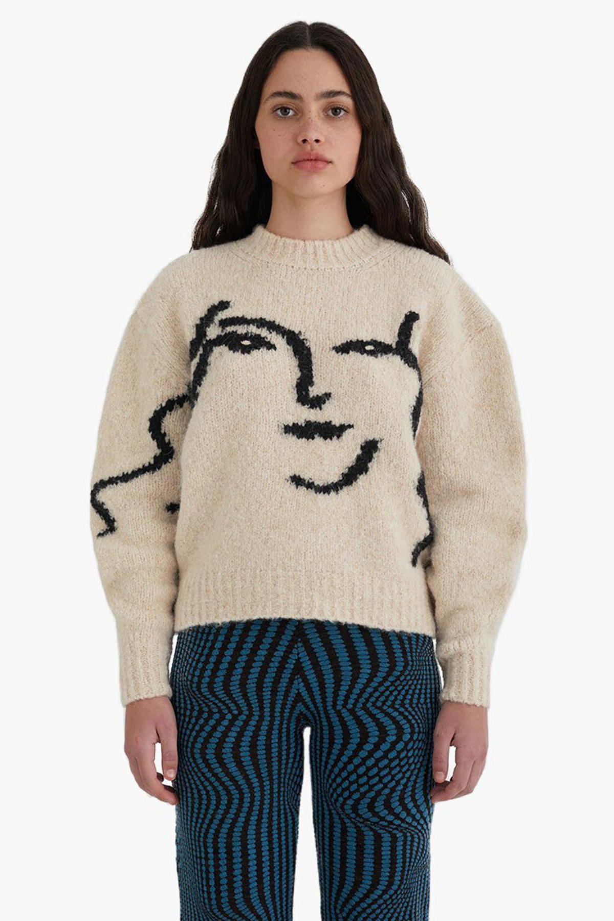 【美品】paloma woolセーター no 972 / Anita Paloma Wool Wink Anita Sweater - Ecru | Garmentory