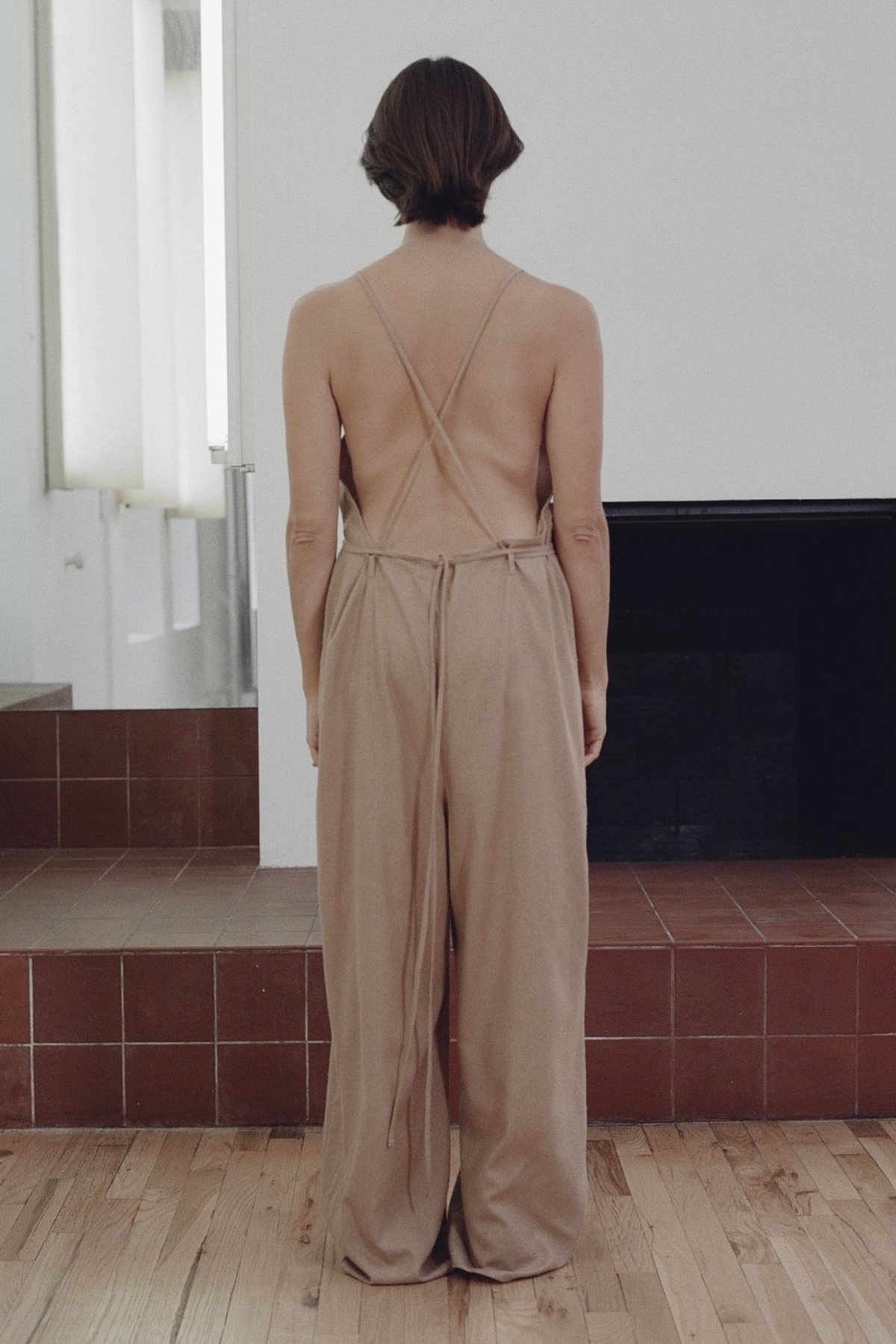 Baserange Otay Jumpsuit - Bath Brown | Garmentory