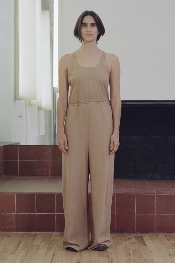Baserange Otay Jumpsuit - Bath Brown | Garmentory