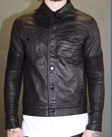 Sons Of Heroes Black Wax Denim Jacket Sons Of Heroes Black Wax Denim Jacket