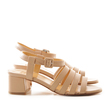 Maryam Nassir Zadeh Palma Low Heel Sandals - Camel Napa  - Thumbnail 1