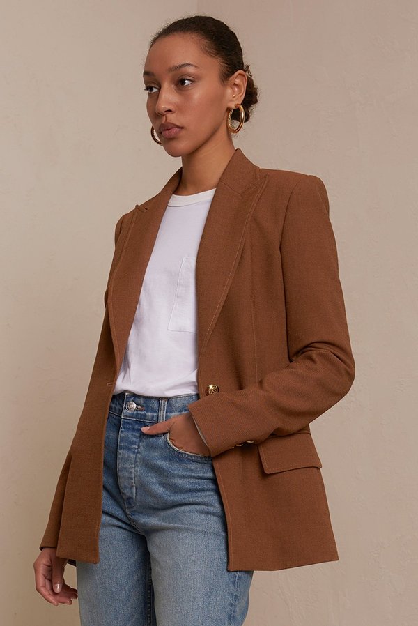 A.L.C. Sedgwick Blazer - Cashew 
