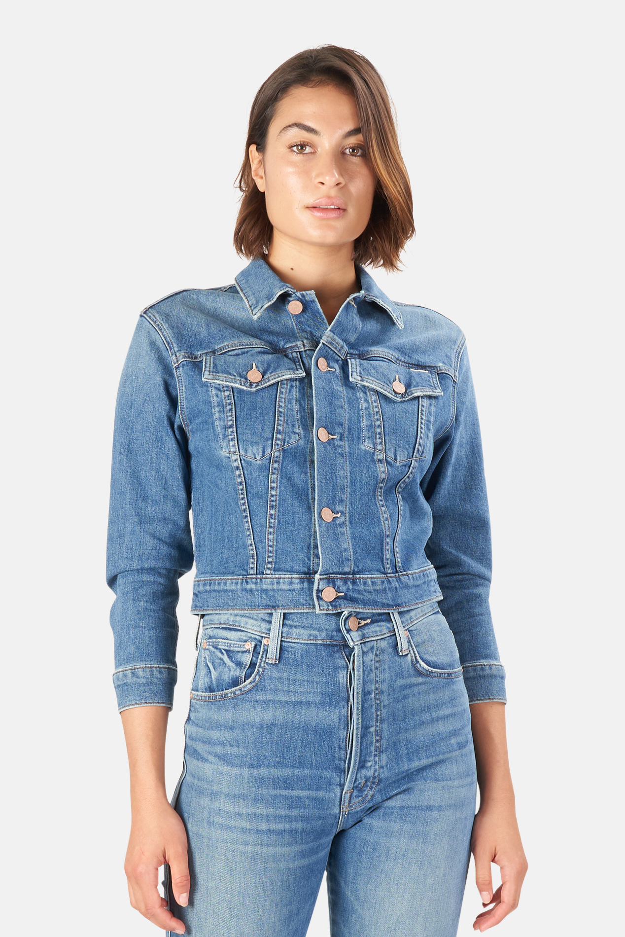 Mother Denim The Big Shorty Jacket 