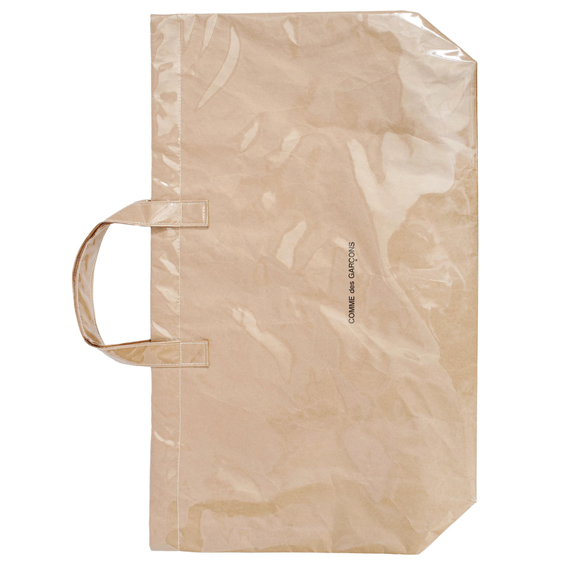 Comme des Garcons PVC Kraft Paper Tote Bag on Garmentory