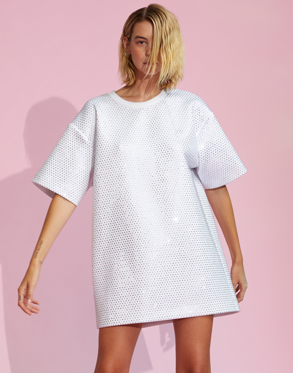 cynthia rowley oversized tee dress Cargo Combo Tee Dress