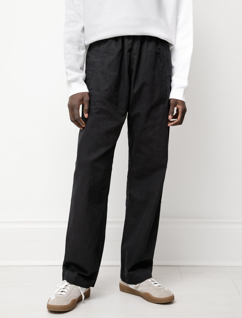 Margaret Howell MHL Wide Leg Jogger - Twill Indigo | Garmentory