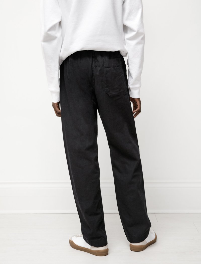 Margaret Howell MHL Wide Leg Jogger - Twill Indigo | Garmentory