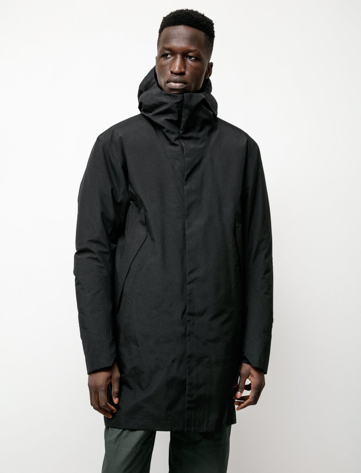 Veilance Mens Monitor Down Coat - Black - Image 1 of 7