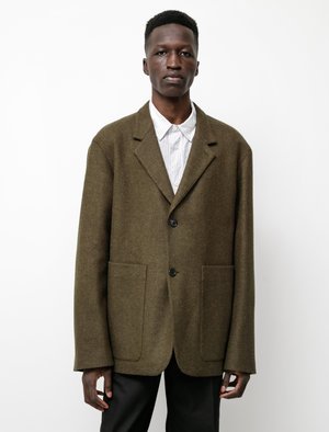 Margaret Howell Shirt Harris Tweed Blazer - Moss | Garmentory