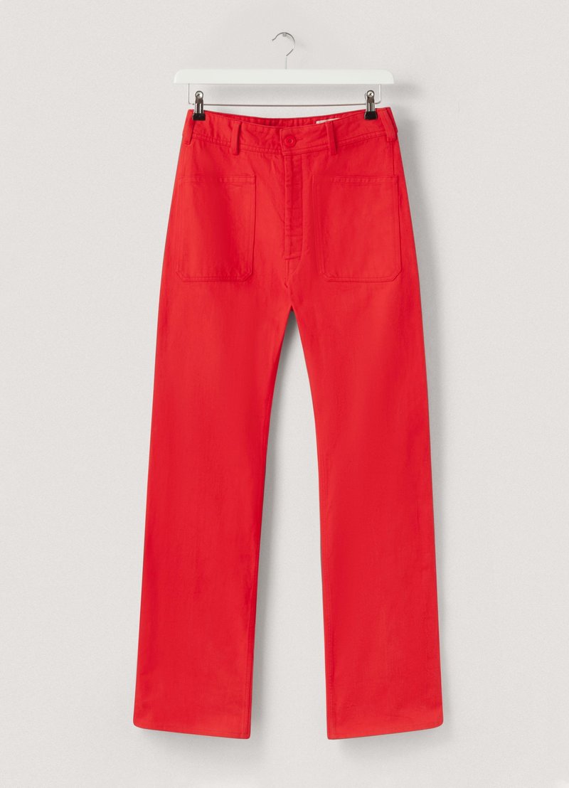 Lemaire Denim sailor pants - poppy red | Garmentory