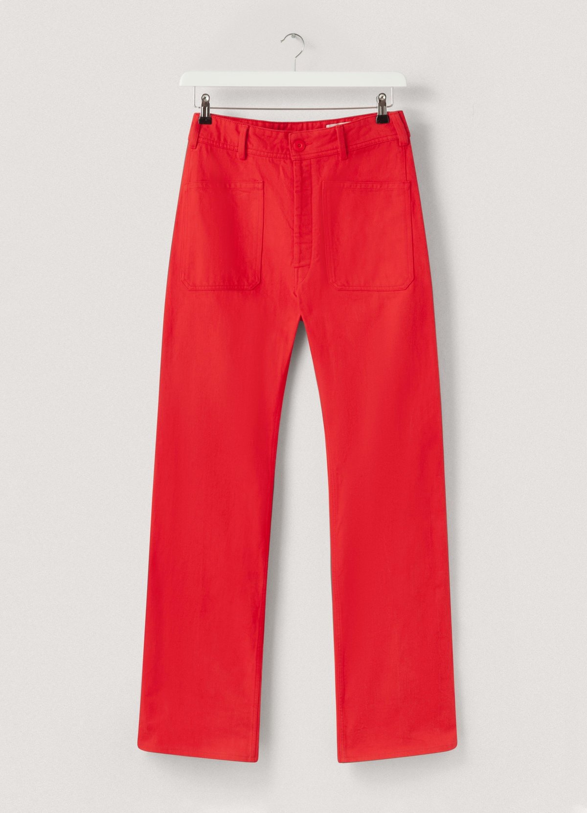 Lemaire Denim sailor pants - poppy red | Garmentory