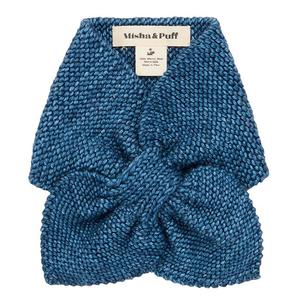 Kids Misha & Puff Sledding Scarf - Dusk Blue | Garmentory